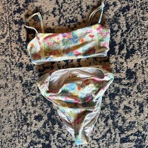 Show Me Your MuMu Colorful Bikini Set